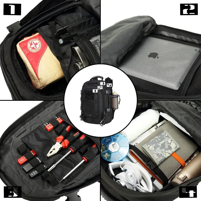 ZAINO BACKPACK MOLLE ASSAULT 60L