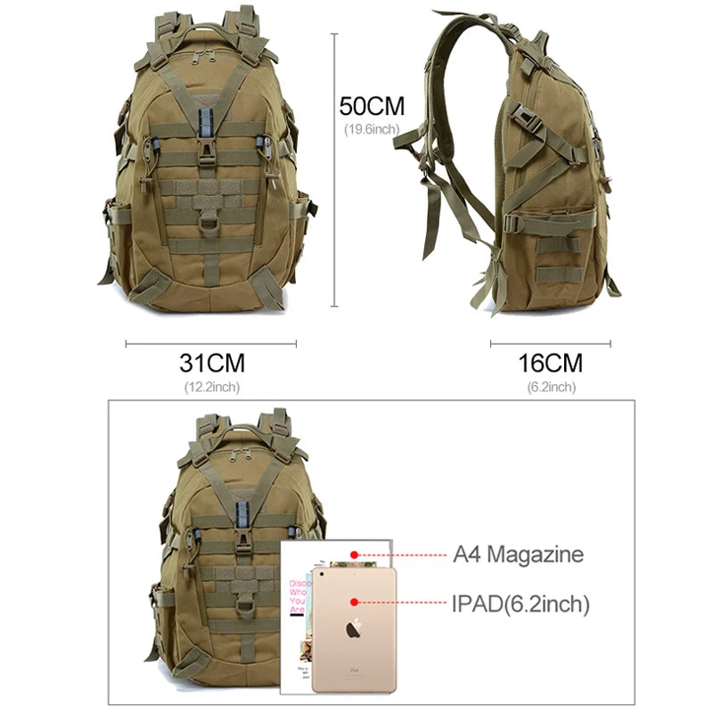 BACKPACK TACTICAL MOLLE RUCKSACK