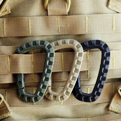 KIT 5 PEZZI MILITARY TACTICAL CARABINER
