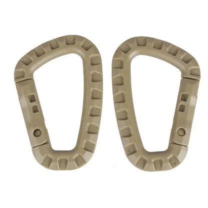 KIT 5 PEZZI MILITARY TACTICAL CARABINER