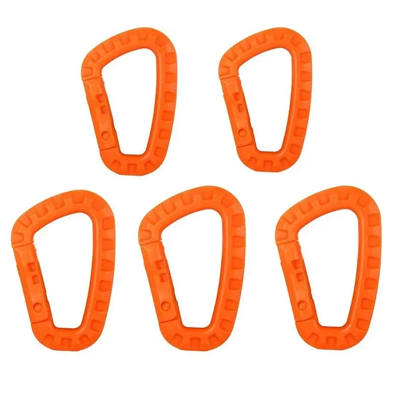 KIT 5 PEZZI MILITARY TACTICAL CARABINER