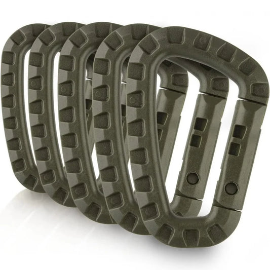 KIT 5 PEZZI MILITARY TACTICAL CARABINER