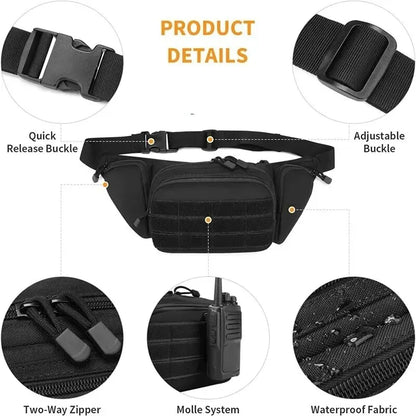 MULTI-POCKET TACTICAL NYLON BAG