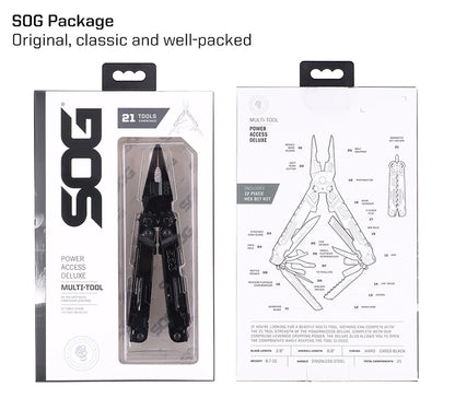 SOG POWER ACCESS DELUXE BLACK