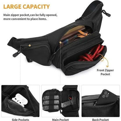 MULTI-POCKET TACTICAL NYLON BAG
