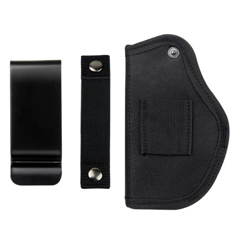 FONDINA AMBIDESTRA PER PISTOLA GLOCK 17/19, COLT 1911, BERETTA M9, 92 FS