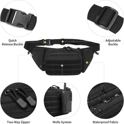 MULTI-POCKET TACTICAL NYLON BAG