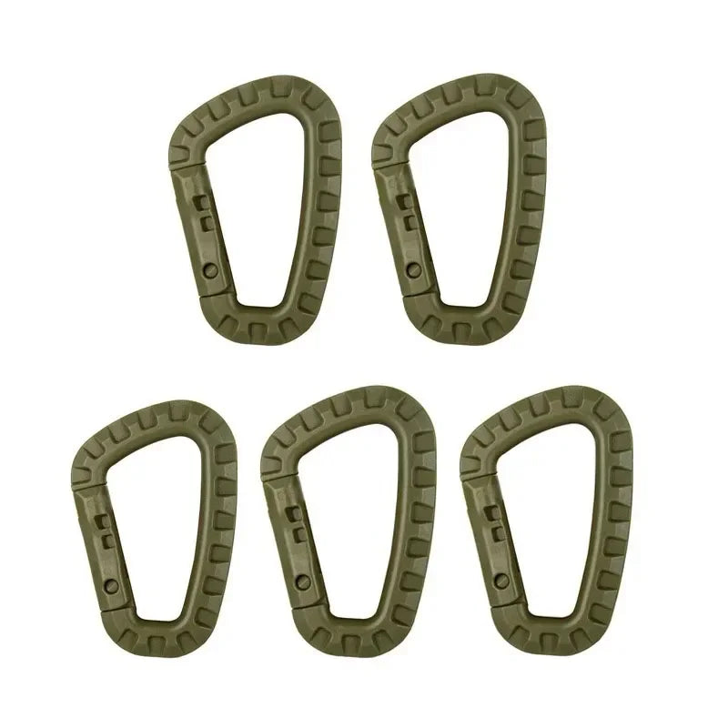KIT 5 PEZZI MILITARY TACTICAL CARABINER