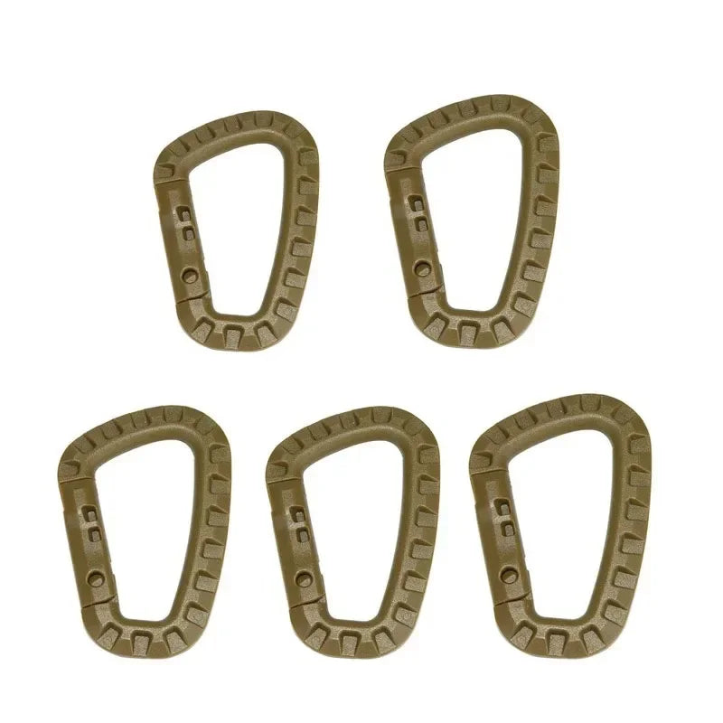 KIT 5 PEZZI MILITARY TACTICAL CARABINER