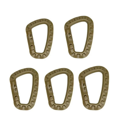 KIT 5 PEZZI MILITARY TACTICAL CARABINER