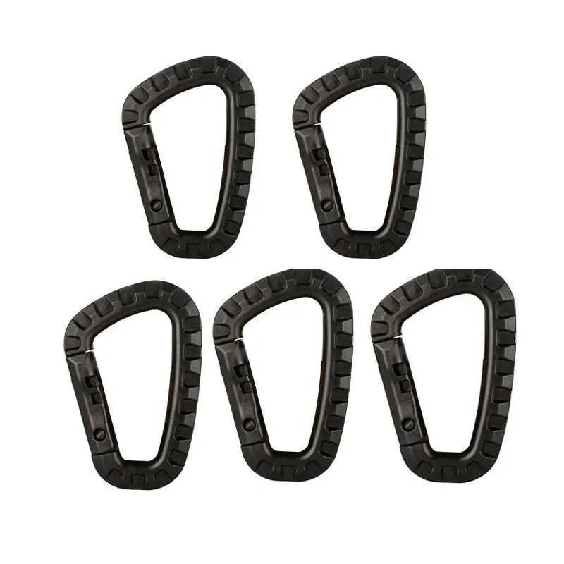 KIT 5 PEZZI MILITARY TACTICAL CARABINER