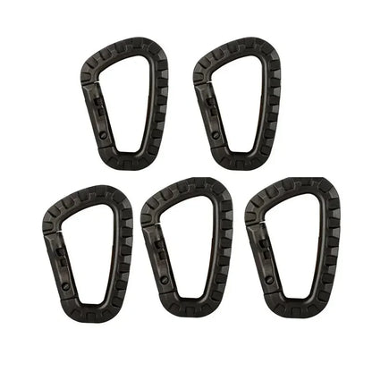 KIT 5 PEZZI MILITARY TACTICAL CARABINER