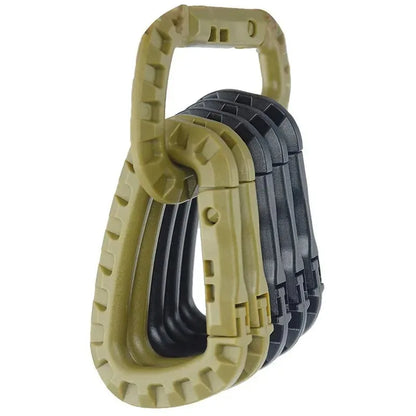 KIT 5 PEZZI MILITARY TACTICAL CARABINER