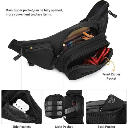 MULTI-POCKET TACTICAL NYLON BAG