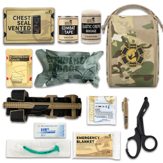 KIT PRONTO SOCCORSO IFAK TRAUMA KIT TACTICAL